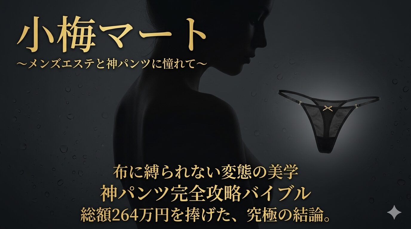 小梅マート ～メンズエステと神パンツに憧れて～