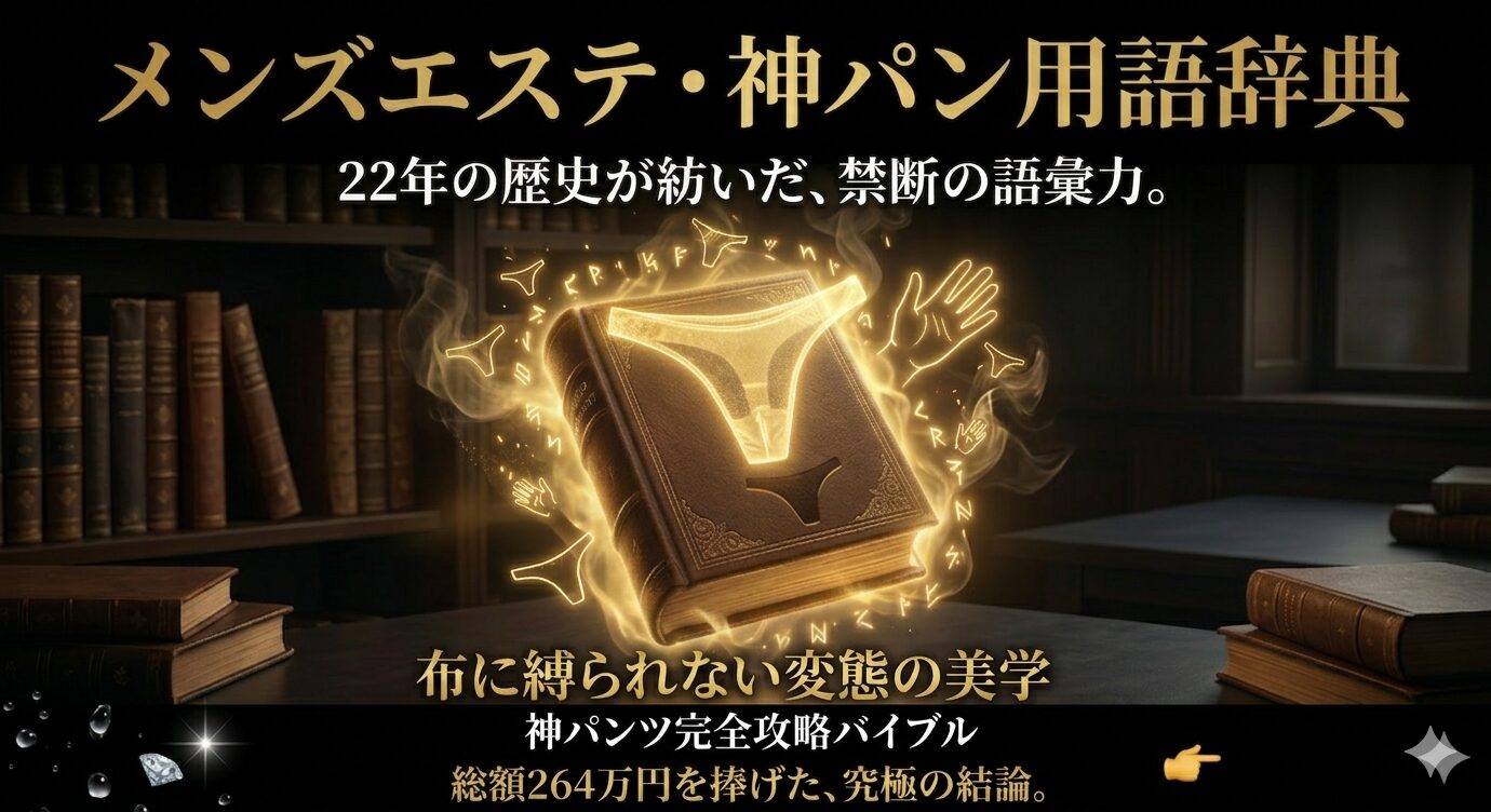 メンズエステ 神パンツ 用語集 小梅マート